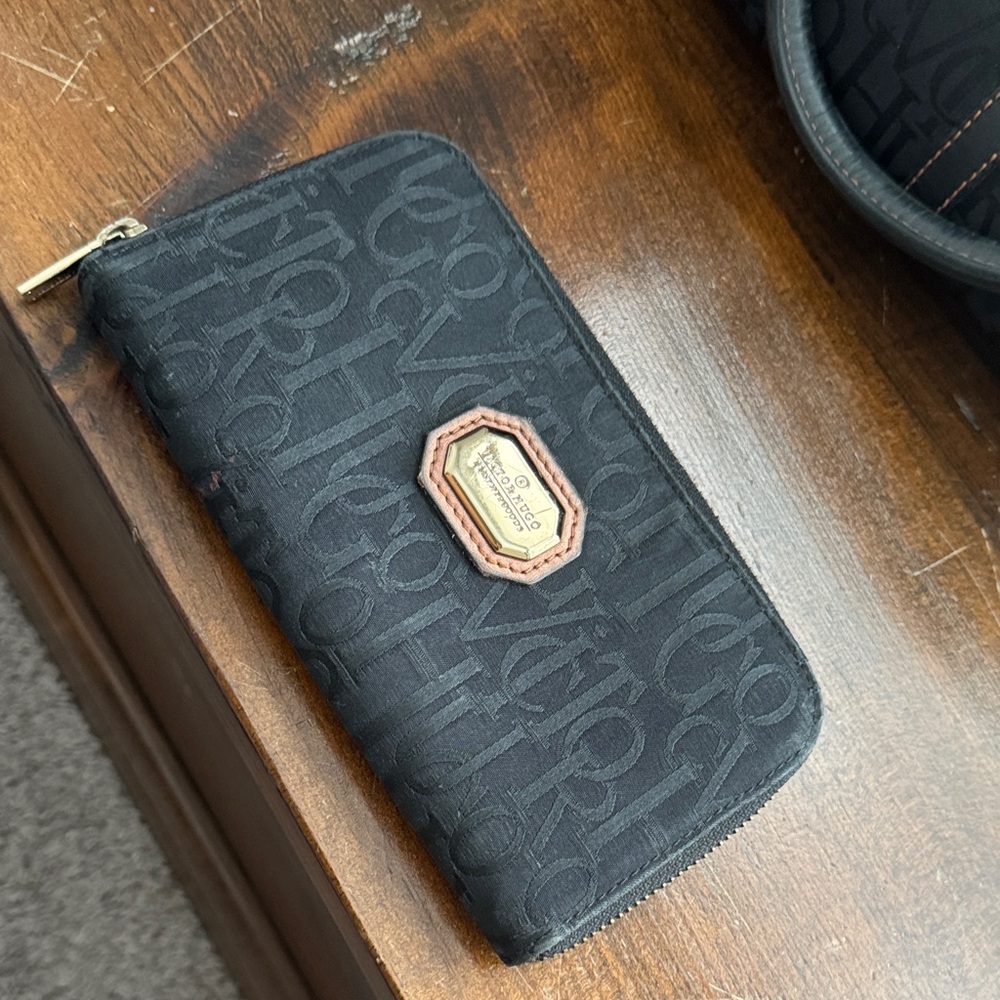 Black and Tan Wallet